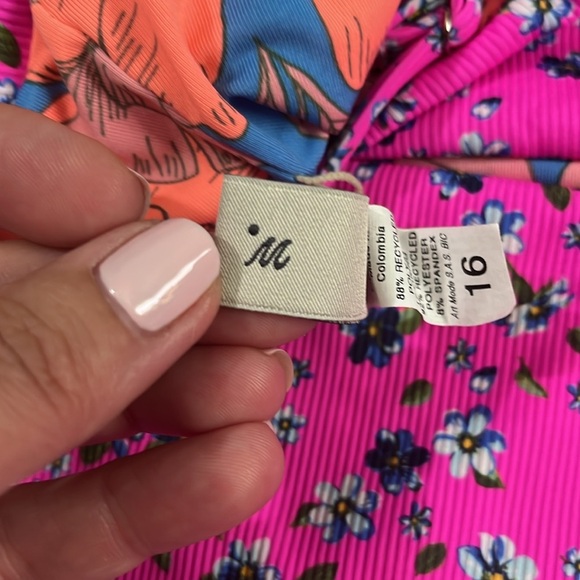 Maaji Happy Flower Primrose Bikini Set Size 16 - Picture 7 of 8